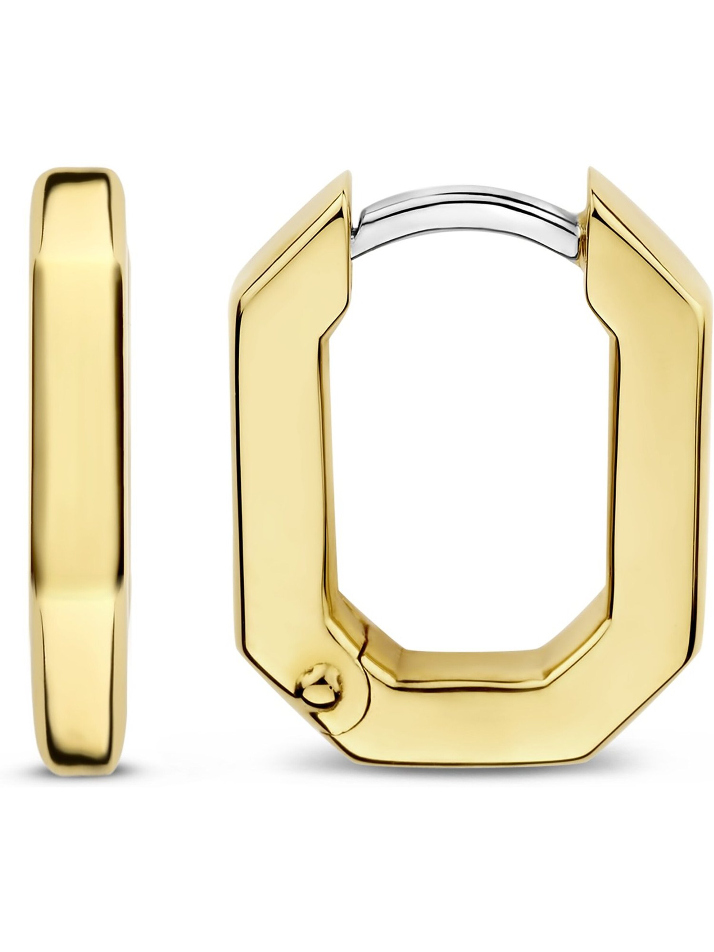 Ti Sento Milano Ohrringe in Gelb: Vorderseite