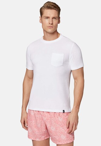 Boggi Milano T-Shirt in Weiß: predná strana