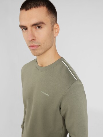 JACK & JONES Mikina 'PARKER' – zelená