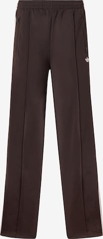 ruda ADIDAS ORIGINALS Laisvas Kelnės: priekis