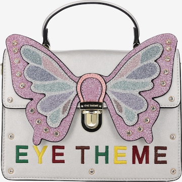 myMo Pop - Bolso de mano 'Eye Theme' en plata: frente