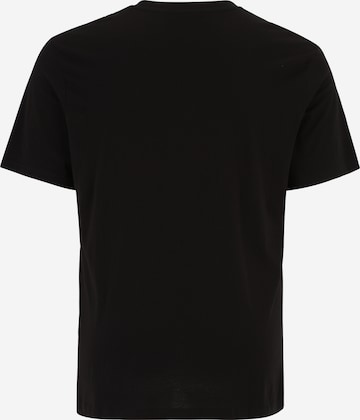 Jack & Jones Plus Koszulka 'RIOT' w kolorze czarny