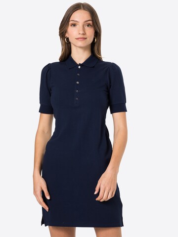 Robe Lauren Ralph Lauren en bleu : devant