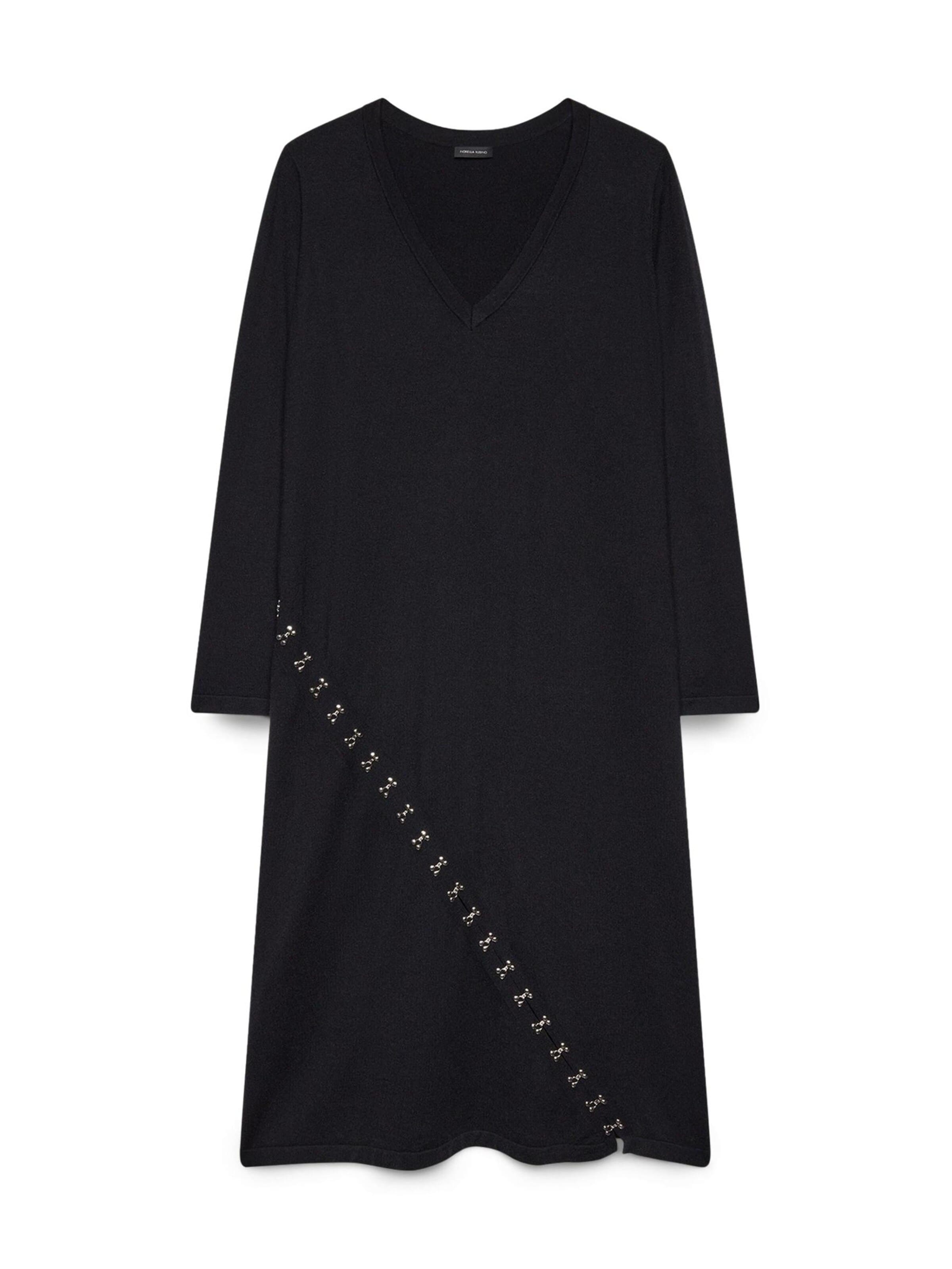 Fiorella Rubino - Vestido en negro: frente