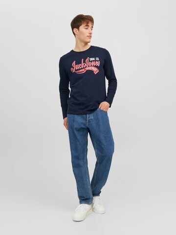 JACK & JONES Tričko – modrá