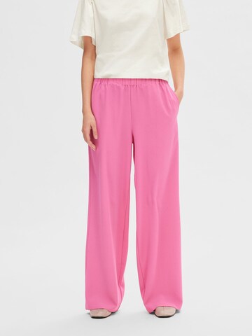 SELECTED FEMME Loosefit Hose 'Tinni' in Pink: Vorderseite