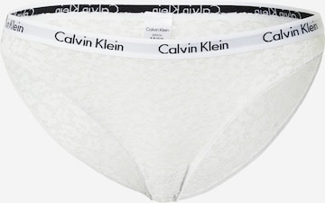 balta Calvin Klein Underwear Moteriškos kelnaitės: priekis