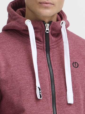 Veste de survêtement 'Benn' !Solid en rouge