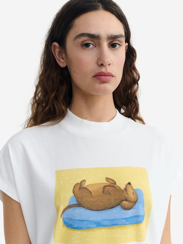 Thinking MU Shirt 'Volta' in White