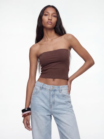 studioselect Τοπ 'Jo' σε καφέ: μπροστά