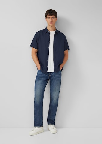 Coupe regular Chemise s.Oliver en bleu