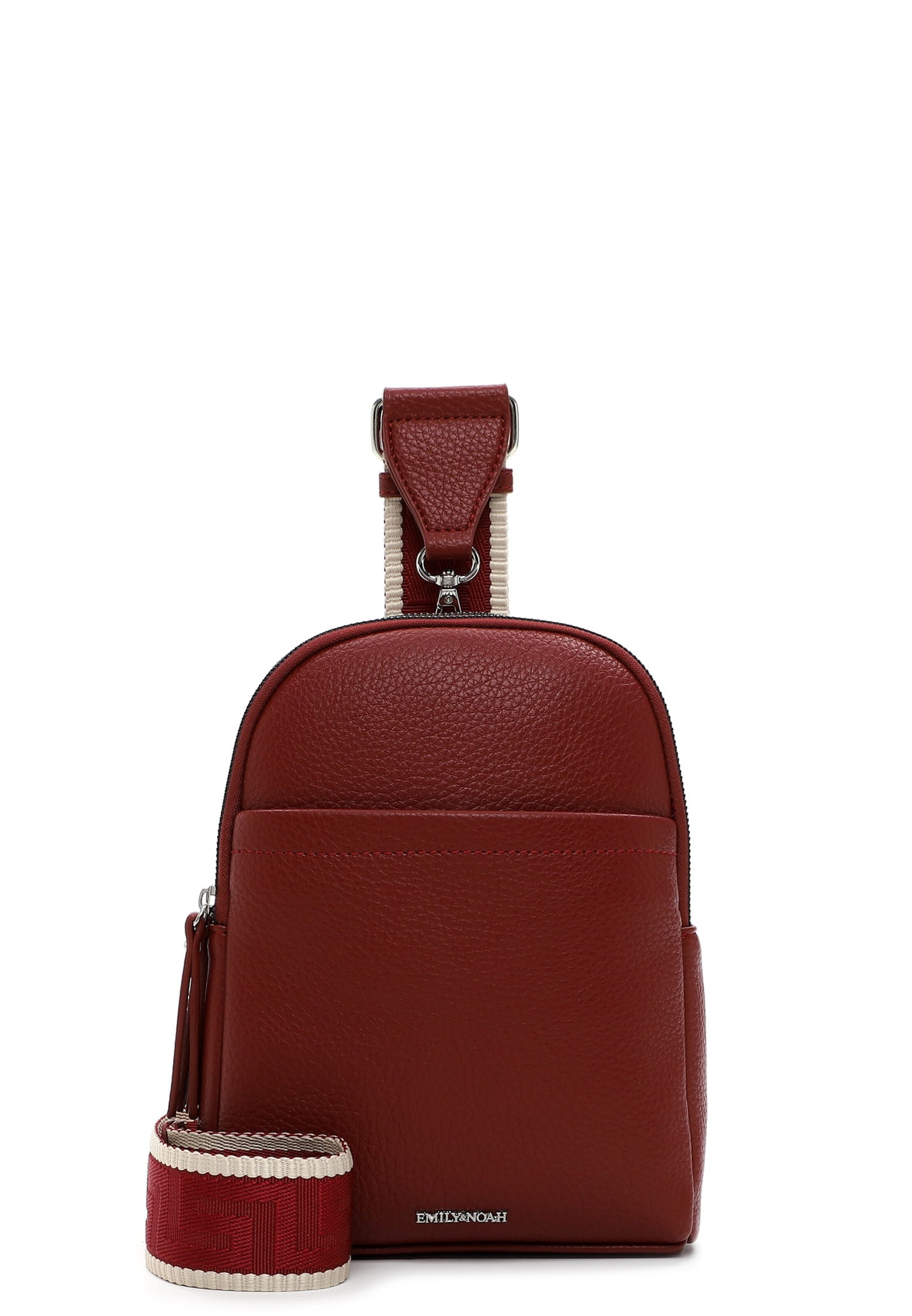 Emily & Noah Umhängetasche 'Elena ' in Rot: Vorderseite