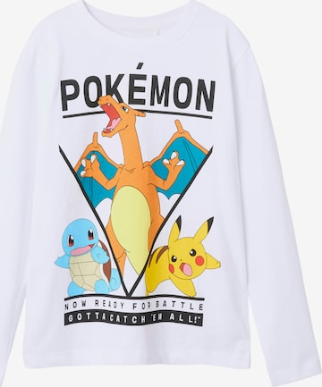 T-Shirt 'NKMAst Pokemon' NAME IT en blanc : devant