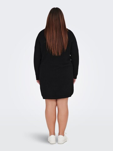 ONLY Carmakoma Knitted dress in Black