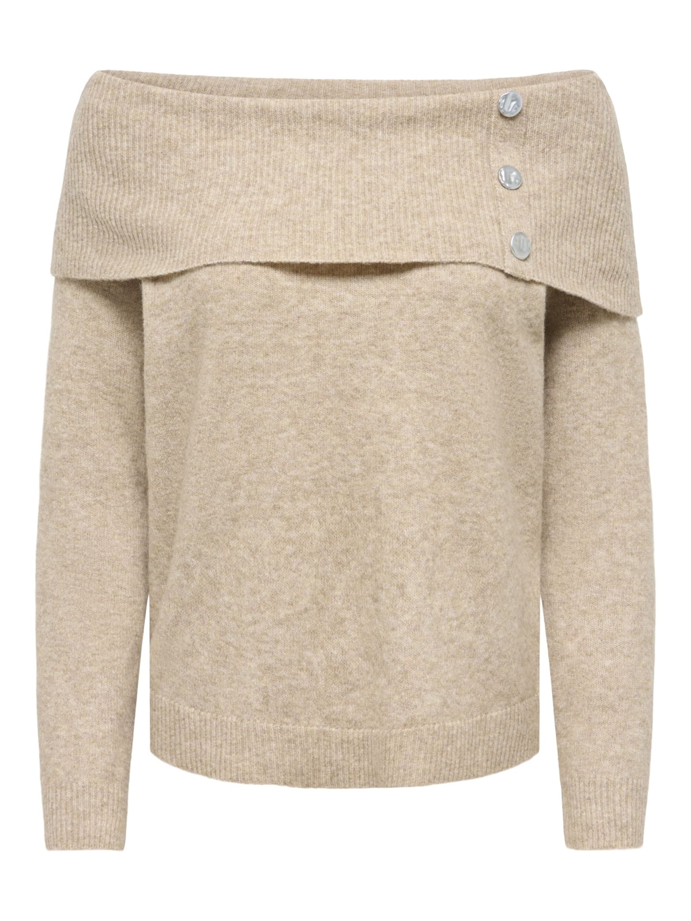 JDY Sweater 'Alinana' in Beige: front