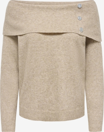JDY Sweater 'Alinana' in Beige: front