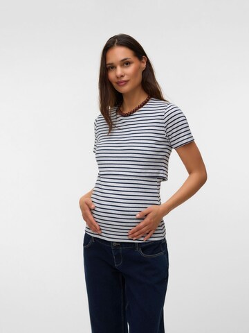 T-shirt 'MLAwa' MAMALICIOUS en gris : devant