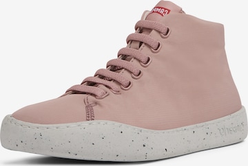 CAMPER Sneakers hoog 'Peu Touring' in Roze: voorkant