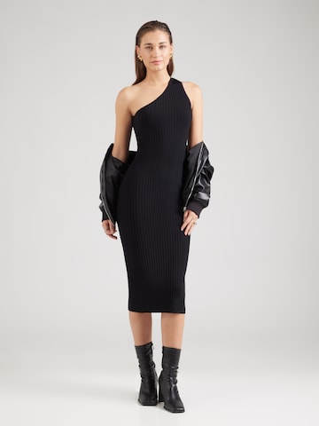 IRO Knit dress in Black: front