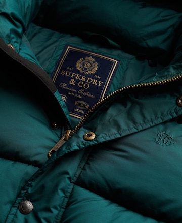Superdry & Co Winter Jacket 'Premium' in Green