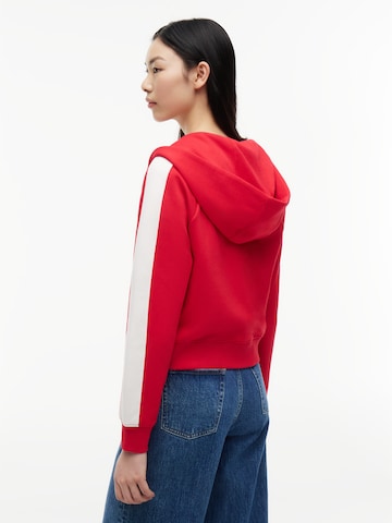 raudona Tommy Jeans Džemperis