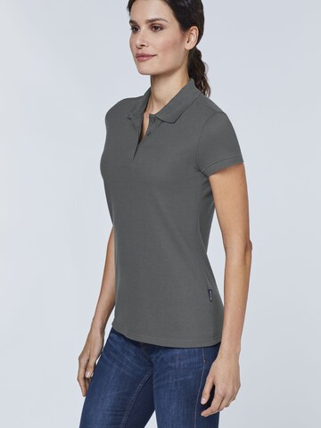 Expand Poloshirt in Grau