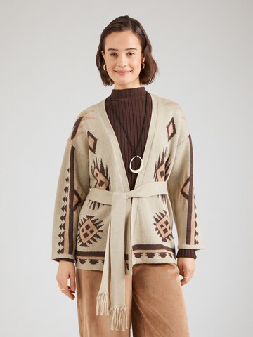 ABOUT YOU Πλεκτή ζακέτα 'Esma' σε μπεζ: μπροστά