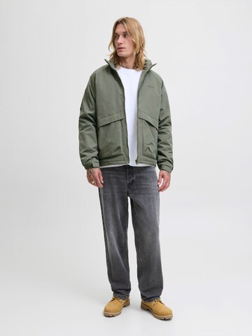 JACK & JONES Átmeneti dzseki 'JJEDiego' - zöld