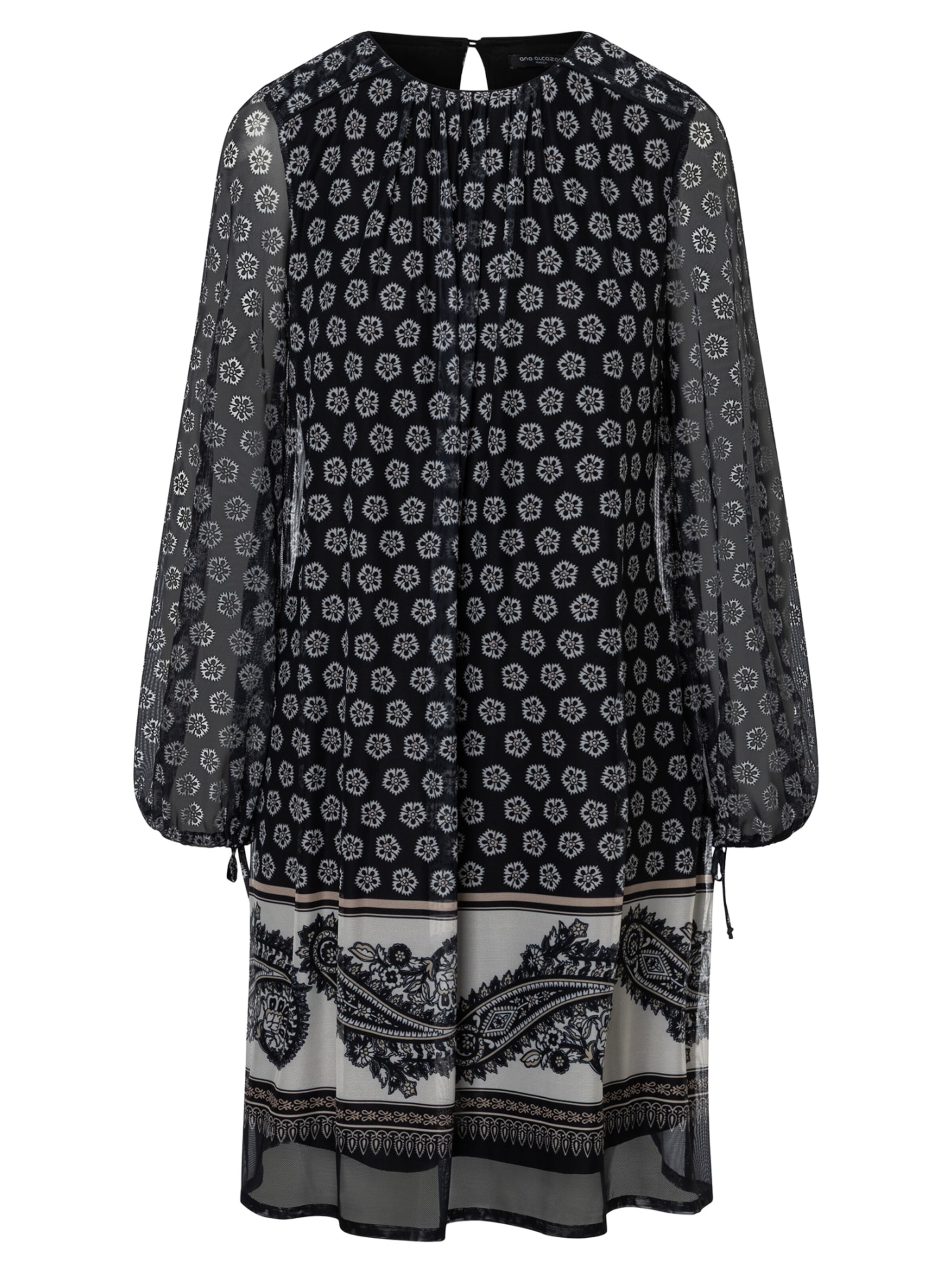 Ana Alcazar Kleid in Schwarz: Vorderseite