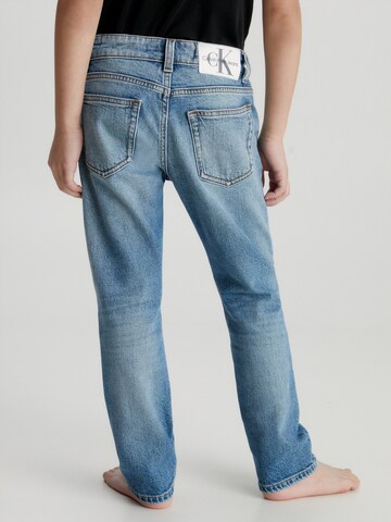 Calvin Klein Jeans Loosefit Jeans in Blauw