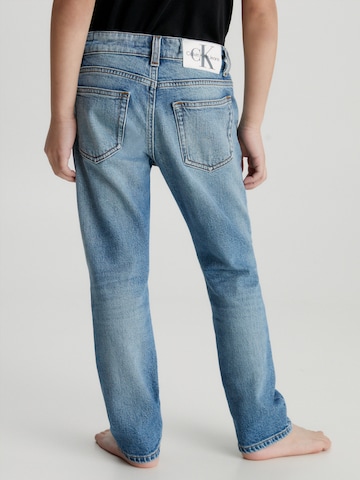 Calvin Klein Jeans Loosefit Jeans in Blauw