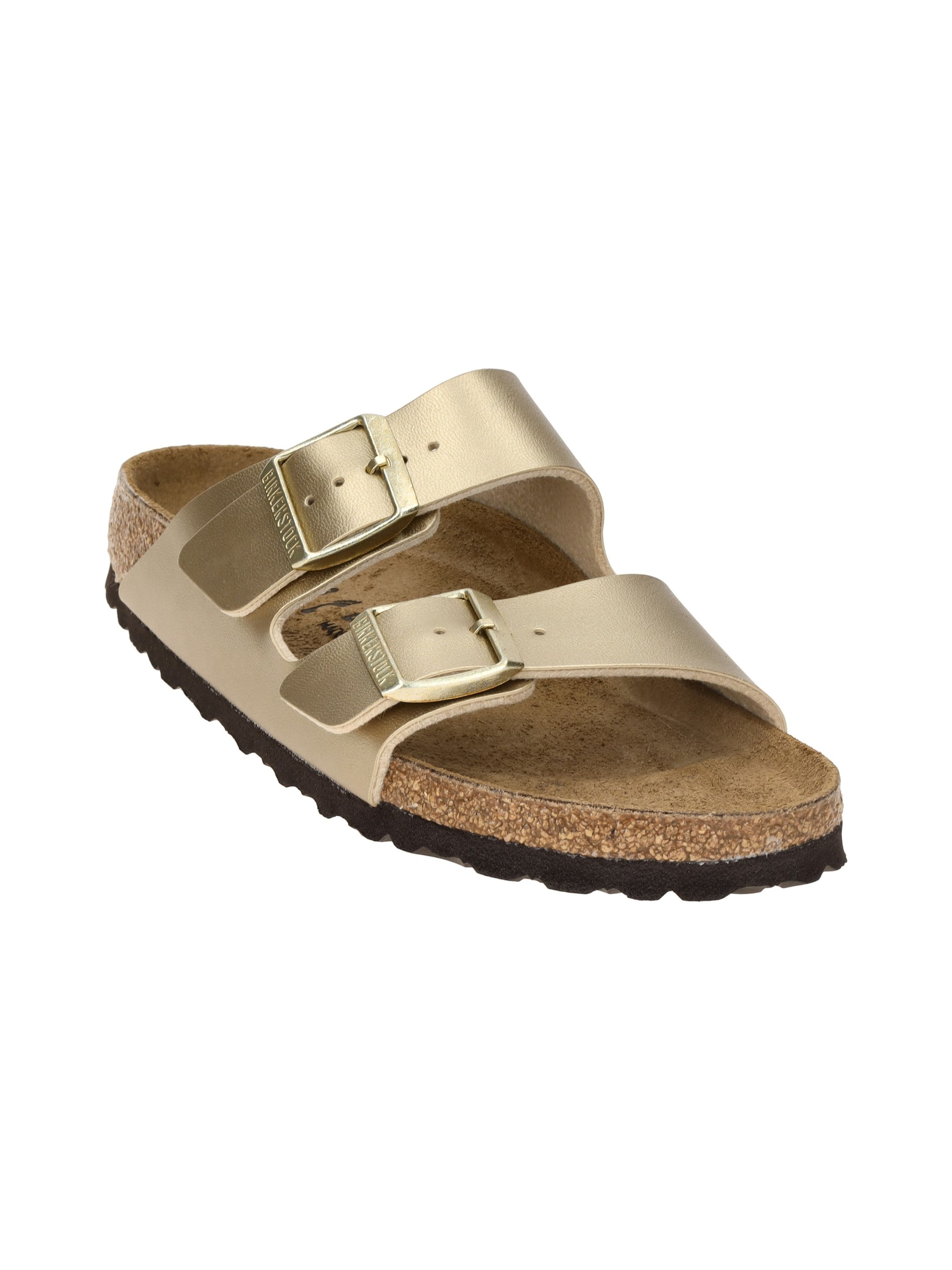 BIRKENSTOCK Pantolette in Gold