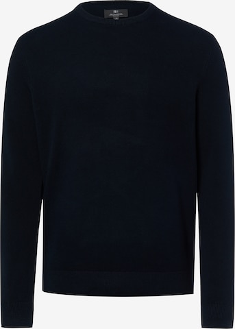 Pull-over Nils Sundström en bleu : devant