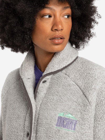 QUIKSILVER Fleecejacke 'Sherpa Heather' in grau, Produktansicht