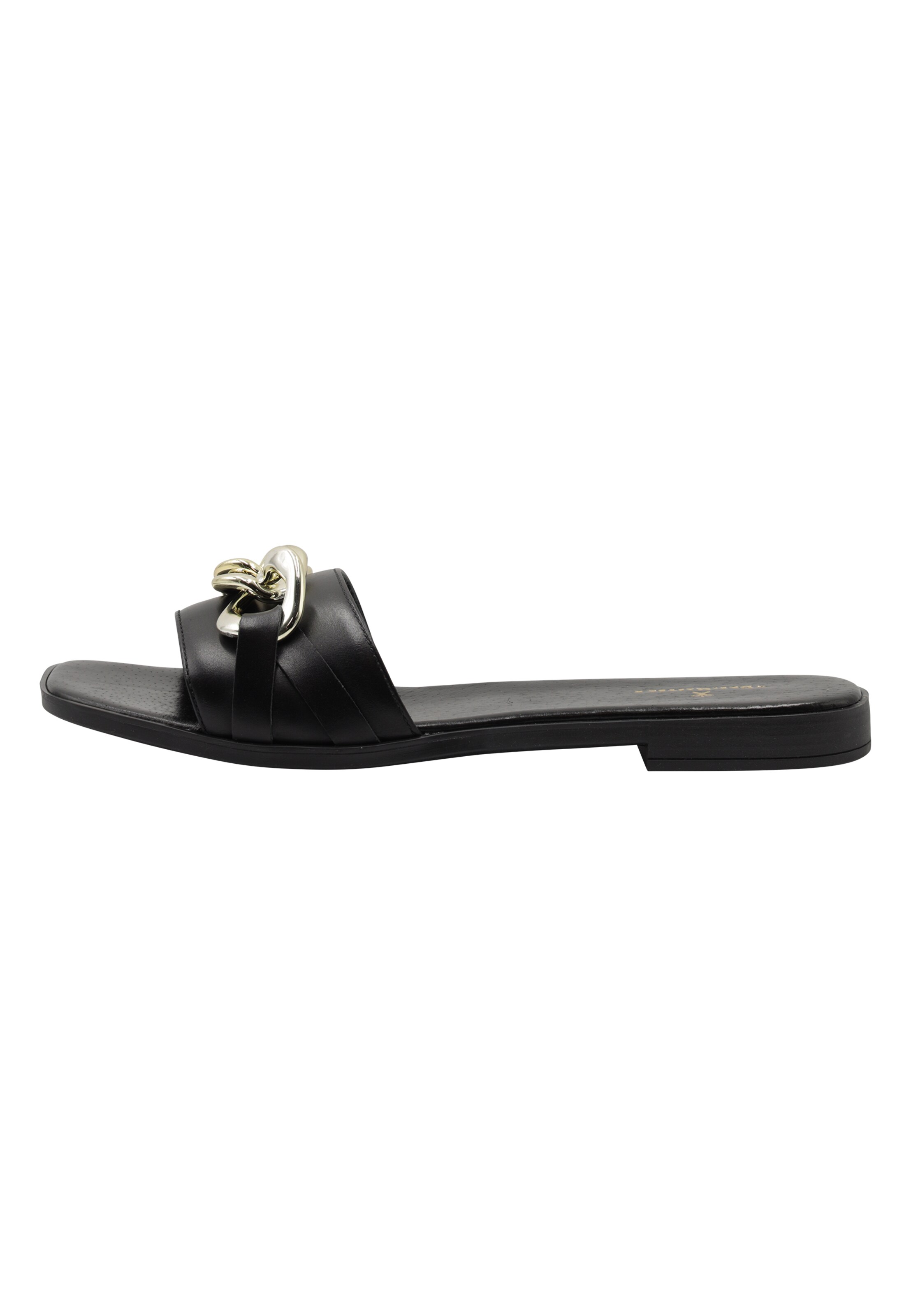 Frauen Pantoletten DreiMaster Klassik Pantolette in Schwarz - EH58791 Frauen Pantoletten DreiMaster Klassik Pantolette in Schwarz - EH58791