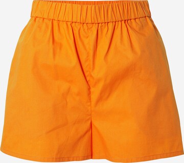 NA-KD Regular Broek 'Elin' in Oranje: voorkant