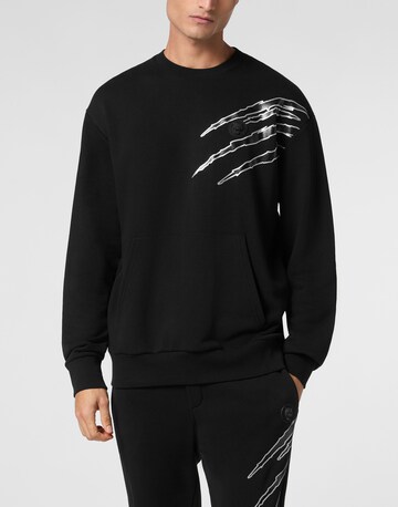 Plein Sport - Sweatshirt 'Scratch' em preto
