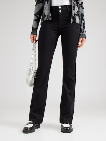 ONLYBootcut/trapezice Traperice 'ONLRain' - crna boja: prednji dio