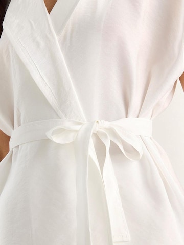 Pantalons de tailleur Bianco Lucci en blanc