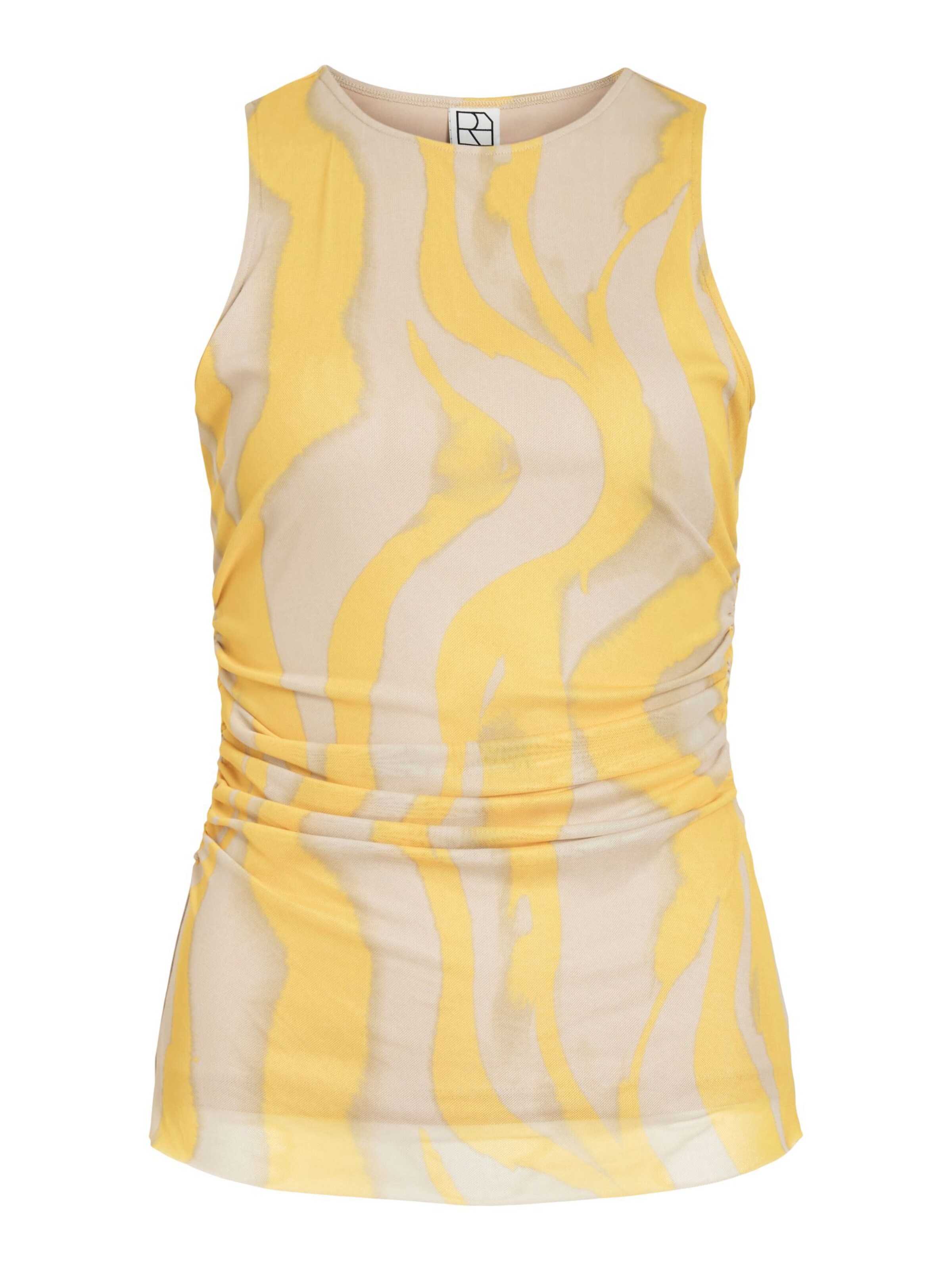 Top di ROUGE EDIT in giallo: frontale