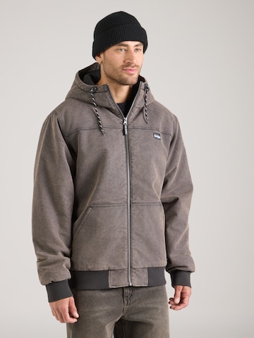 Iriedaily Between-season jacket in Black: front