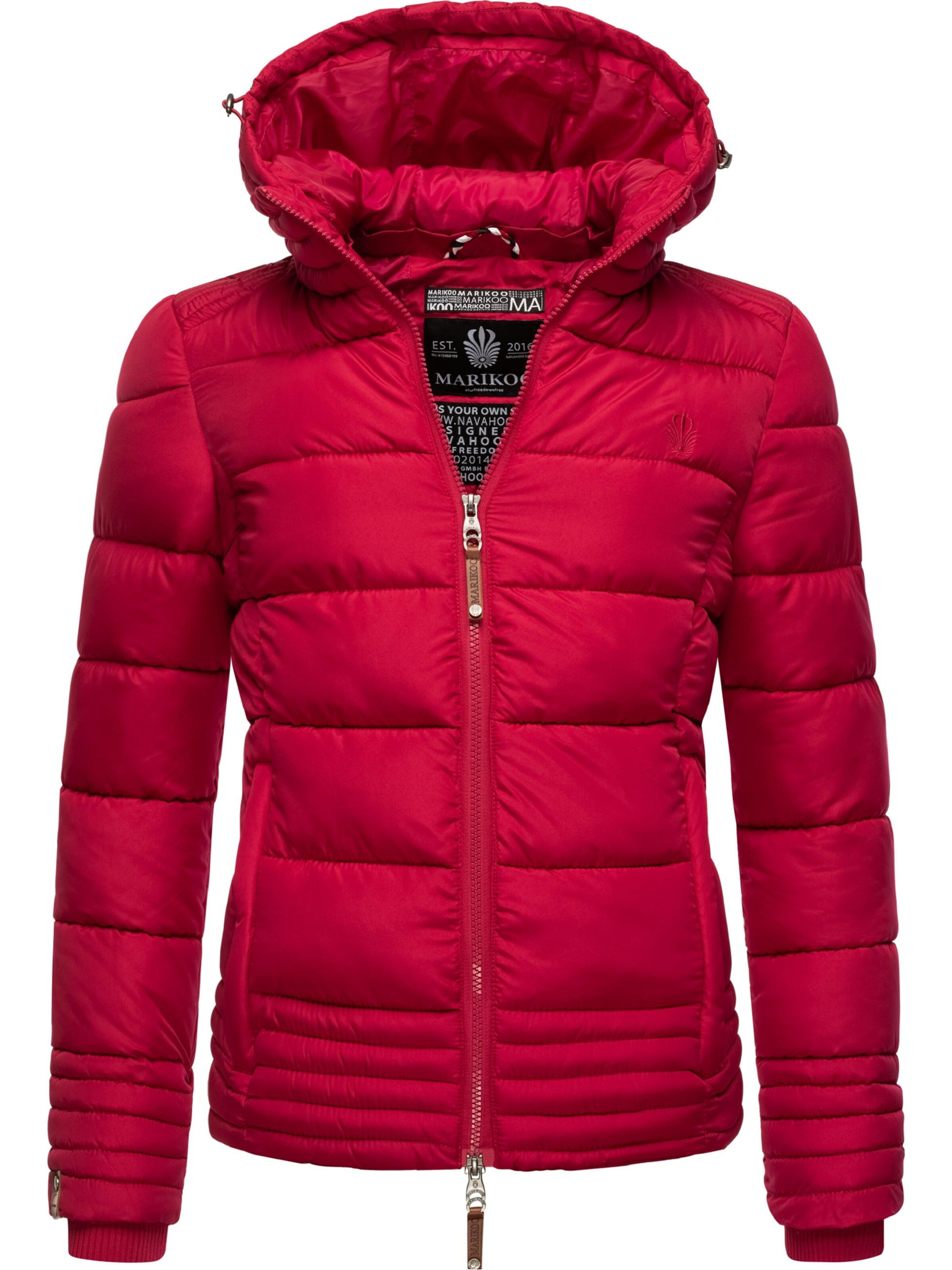 MARIKOO Winter jacket 'Sole' in Pink: front