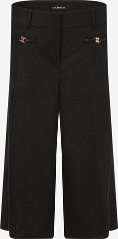 Cambio Wide leg Pants in Black: front