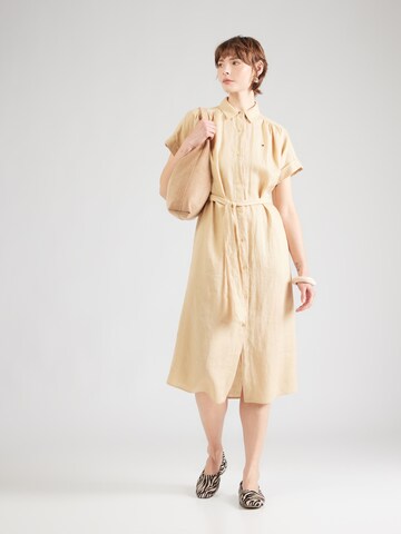 Abito camicia di TOMMY HILFIGER in beige