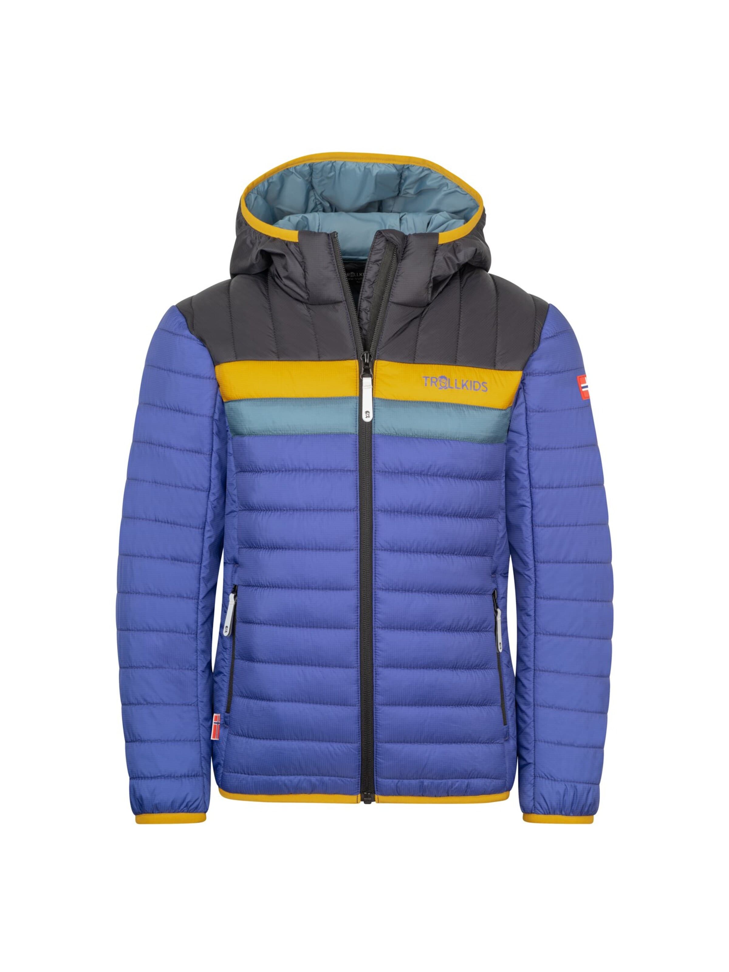 TROLLKIDS Outdoor jacket in Blue: front