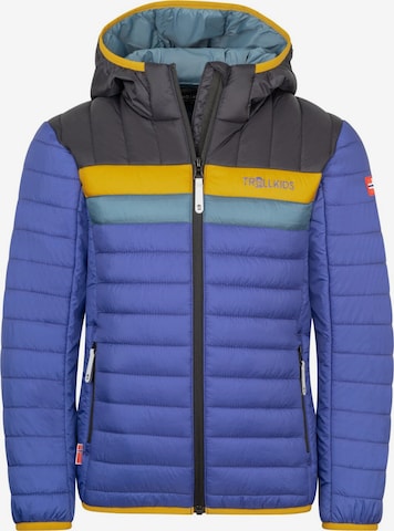 TROLLKIDS Outdoor jacket in Blue: front