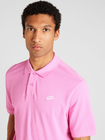 Nike Sportswear Shirt 'CLUB' in Roze