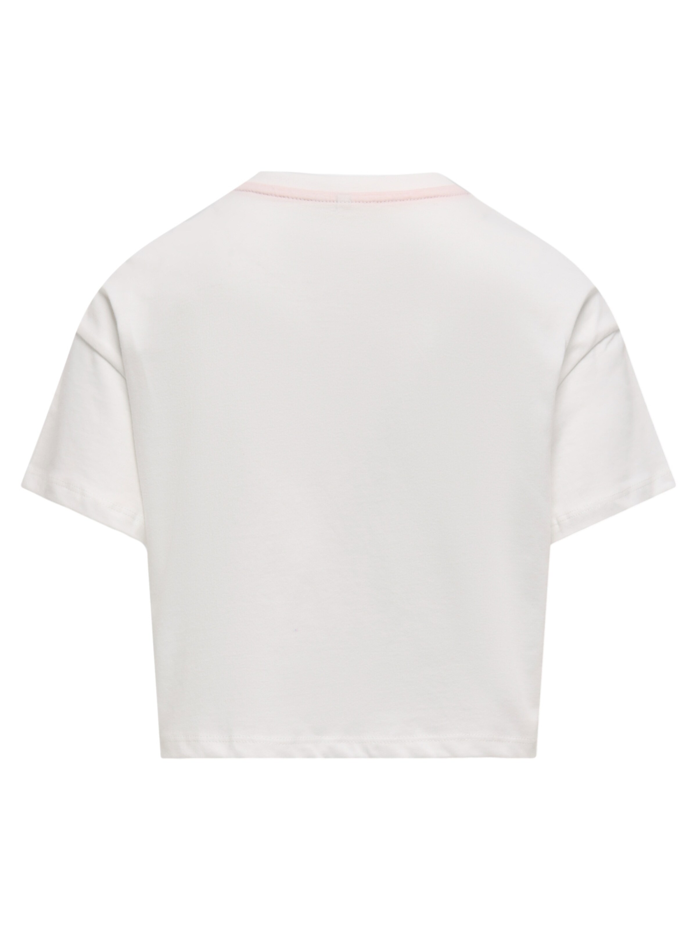 T-Shirt 'Loise Life' ONLY GIRLS en blanc