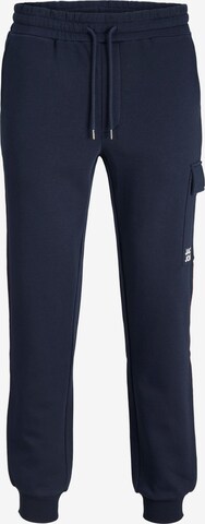 JACK & JONES Cargobroek 'GORDON ATLAS' in Blauw: voorkant