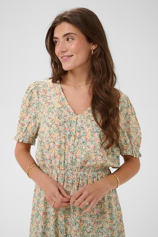 Robe 'CRTiah' Cream en vert
